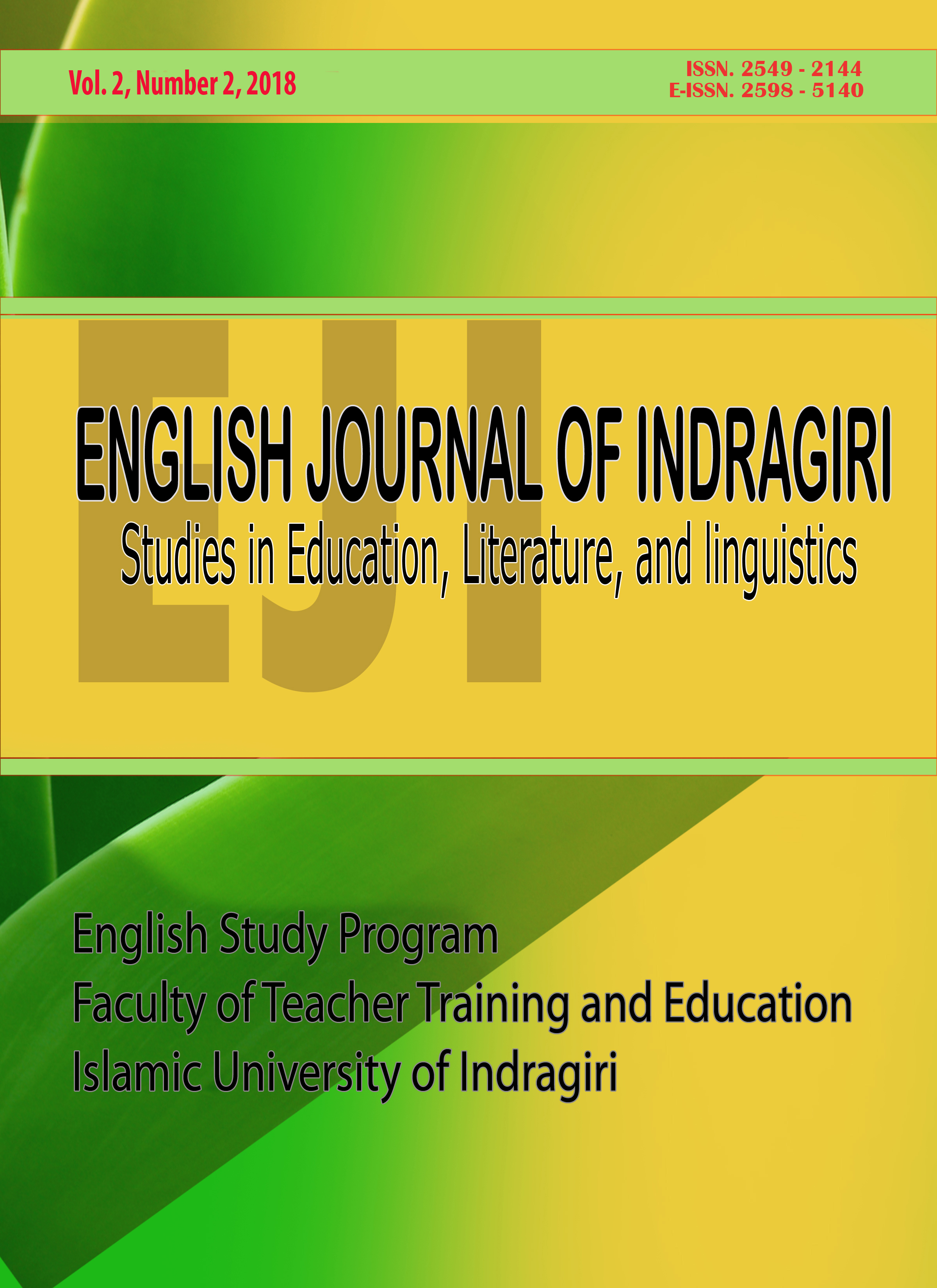 ACTIVITIES IN TEACHING ENGLISH VOCABULARY FOR YOUNG LEARNERS IN FIVE  KINDERGARTENS IN INDRAMAYU | EJI (English Journal of Indragiri) : Studies in  Education, Literature, and Linguistics
